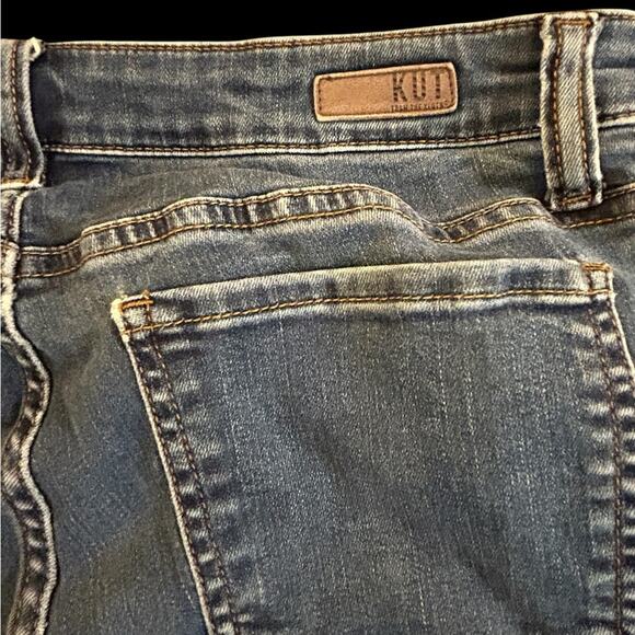 Kut from the Kloth Dark Blue Straight Leg Jeans - Picture 4 of 4